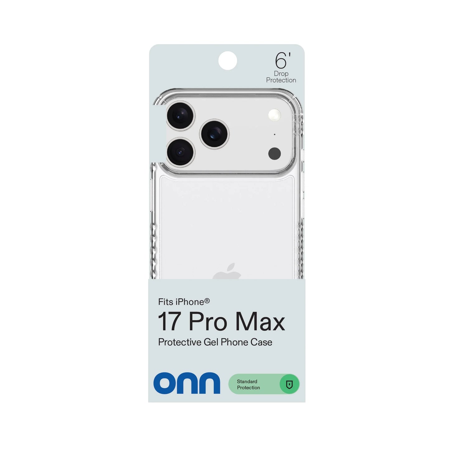 Protective Gel Phone Case for Iphone 17 Pro Max - Clear