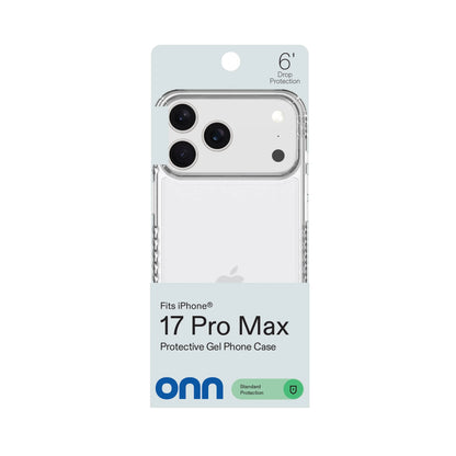 Protective Gel Phone Case for Iphone 17 Pro Max - Clear